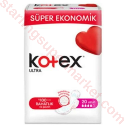KOTEX ULTRA QUADRO UZUN 18 LI