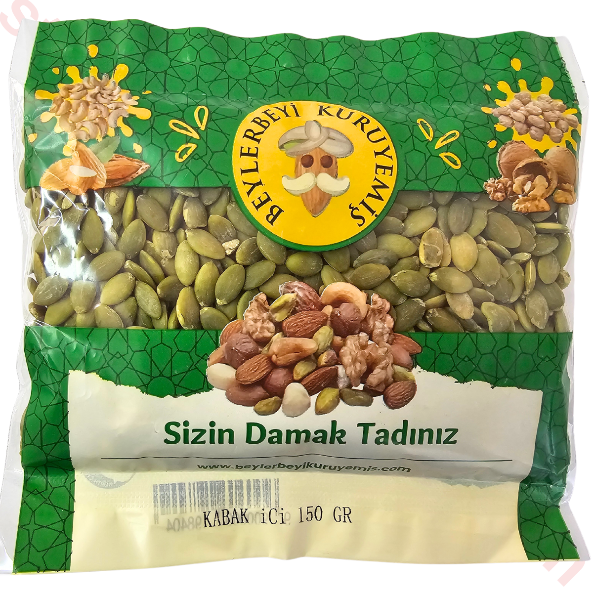 BEYLERBEYI KURUYEMIS KABAK ICI 150 G