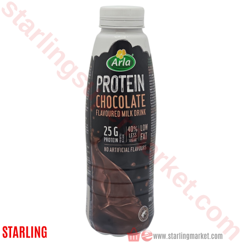 ARLA PROTEIN DRINK CHOCOLATE LESS SUGAR 482 ML