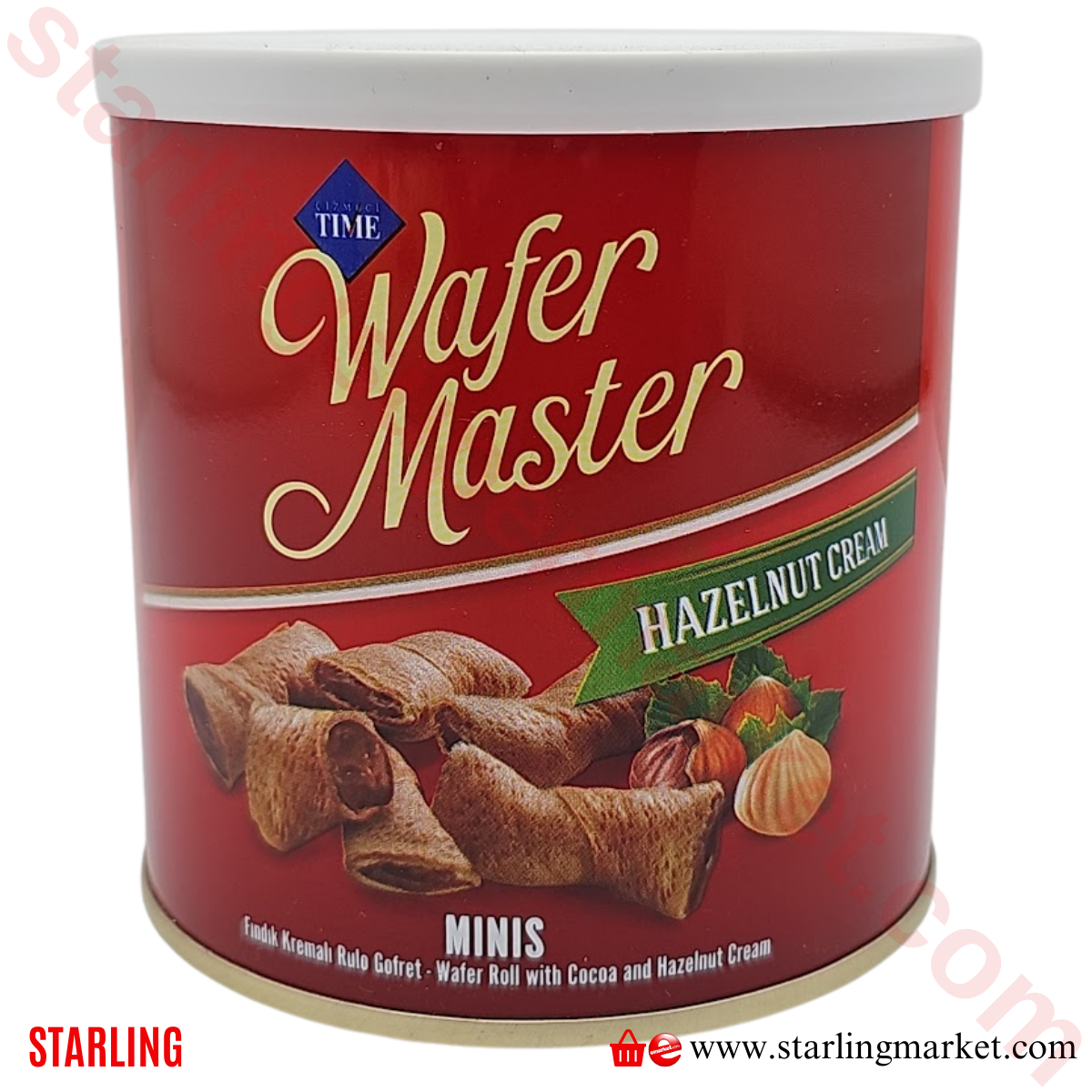 WM CIZMECI TIN GOFRET KREMALI YASSI MINI 120 G