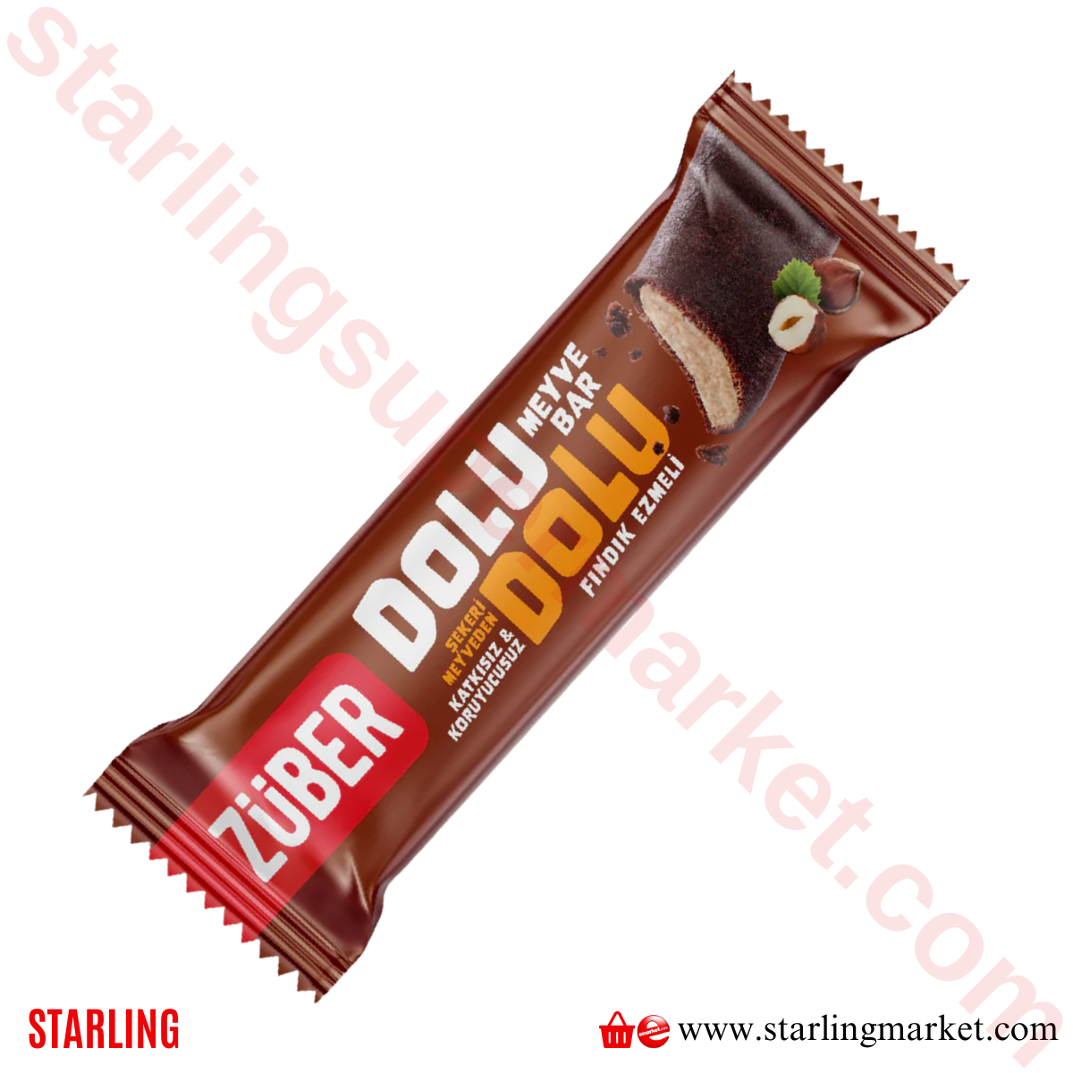 ZUBER BAR DOLU DOLU MEYVE FINDIK EZMELI 30 G