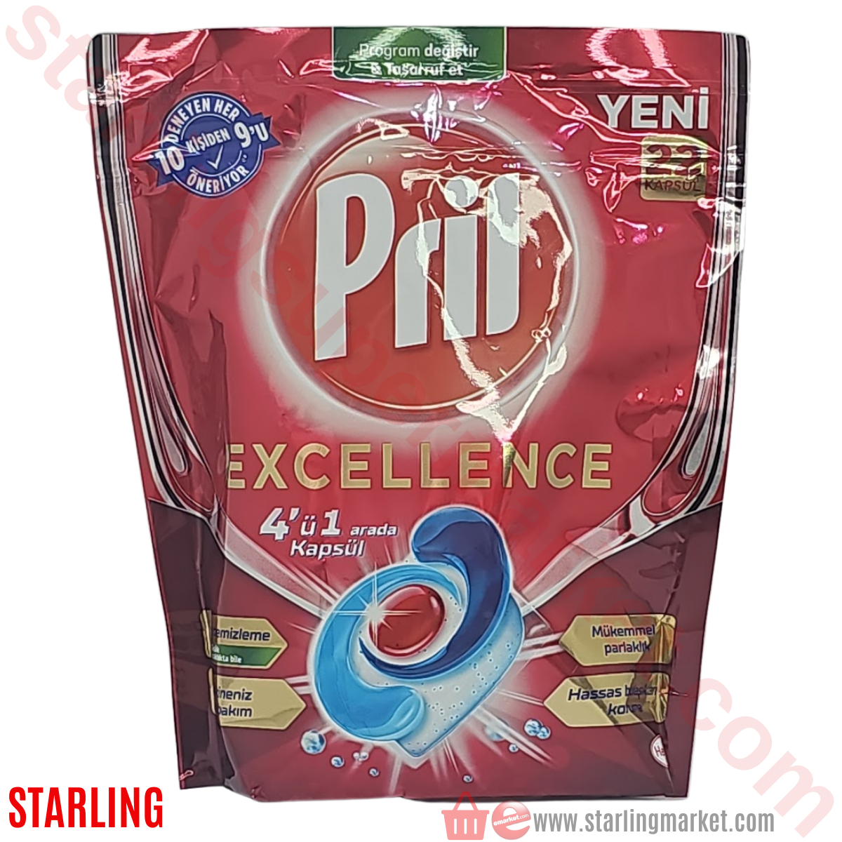 PRIL MAKINE EXCELLENCE KAPSUL 22 LI