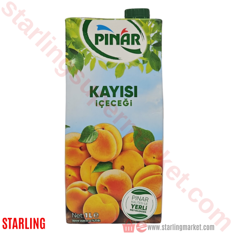 PINAR MEYVE SUYU KAYISI 1000 ML