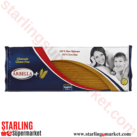 ARBELLA MAKARNA GLUTENSIZ KALEM MISIR KESME 400 G