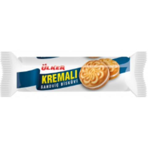 ULKER BISKUVI KREMALI SANDUVIC  61 G