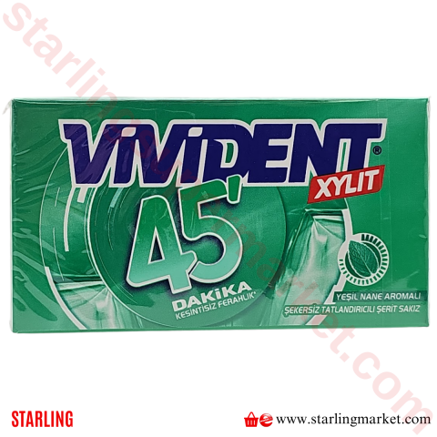 VIVIDENT CUZDAN YESIL NANE 45 DAKIKA EXLIT