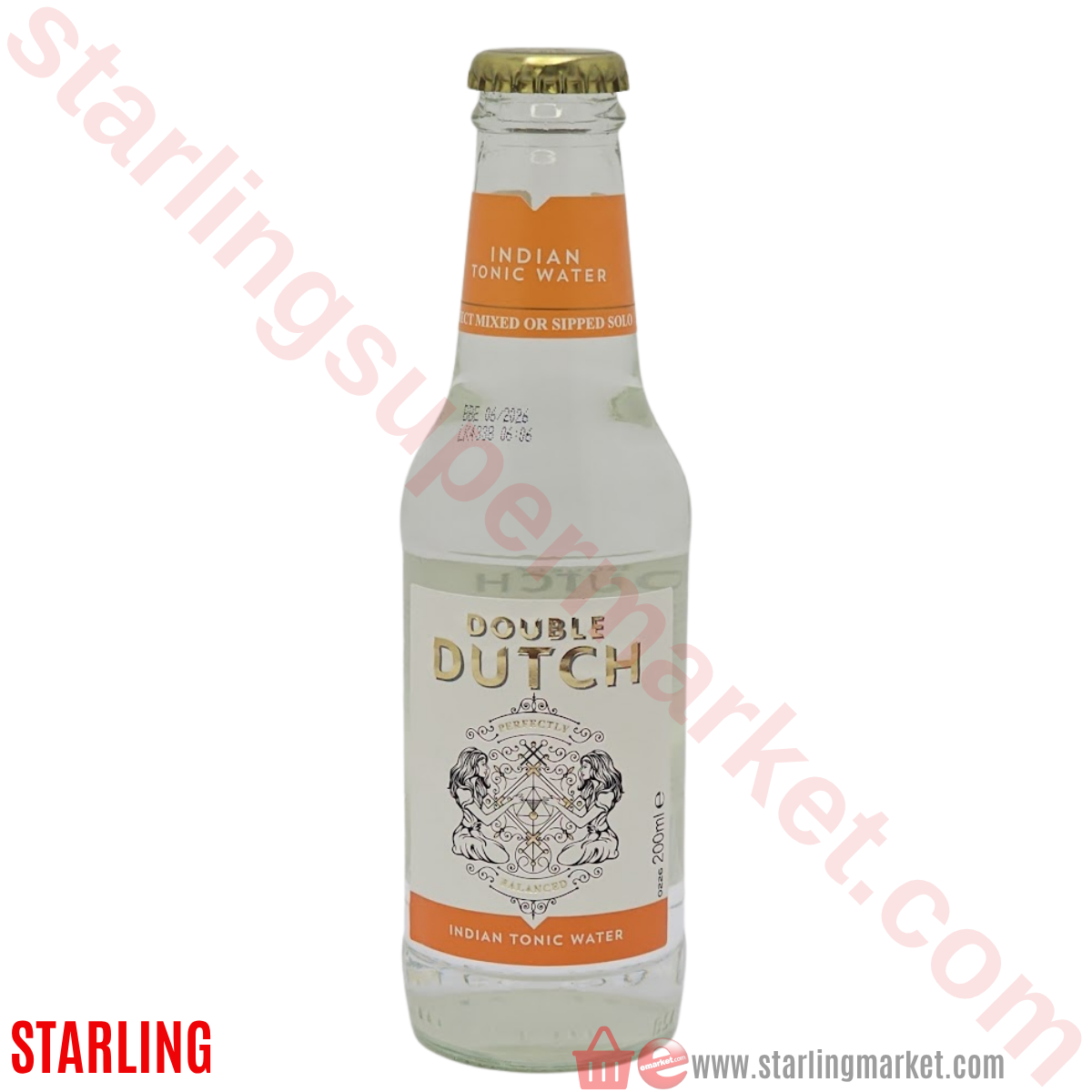 DOUBLE DUTCH INDIAN TONIC WATER 200 ML