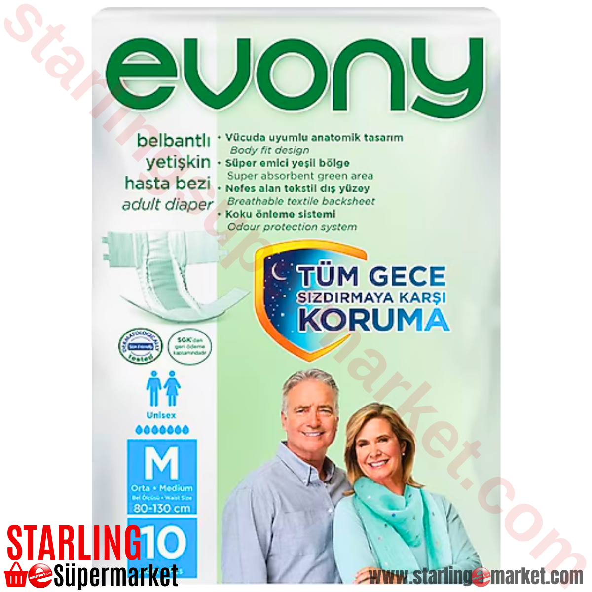 EVONY YETISKIN BEZI MEDIUM 10 LU