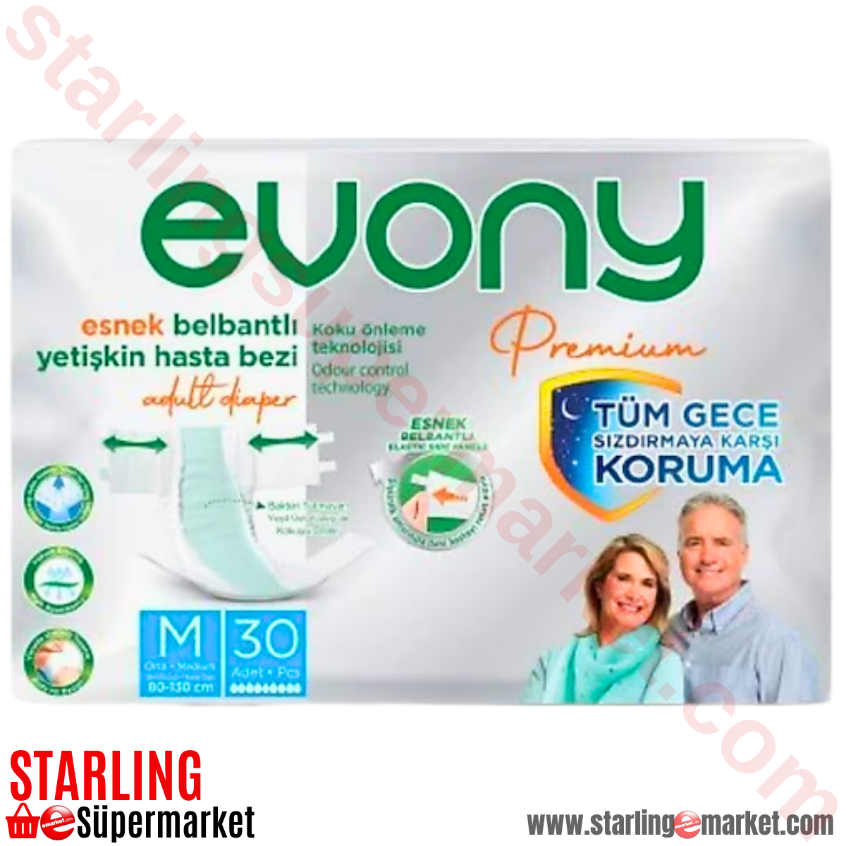 EVONY YETISKIN BEZI MEDIUM 30 LU