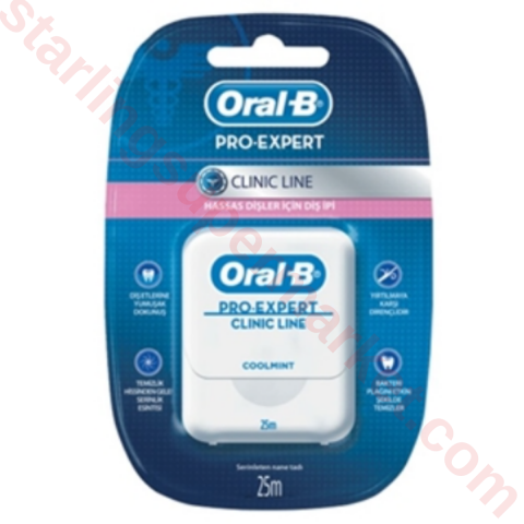 ORAL-B PRO-EXPERT CLINIC LINE DİŞ İPİ (HASSAS DİŞ