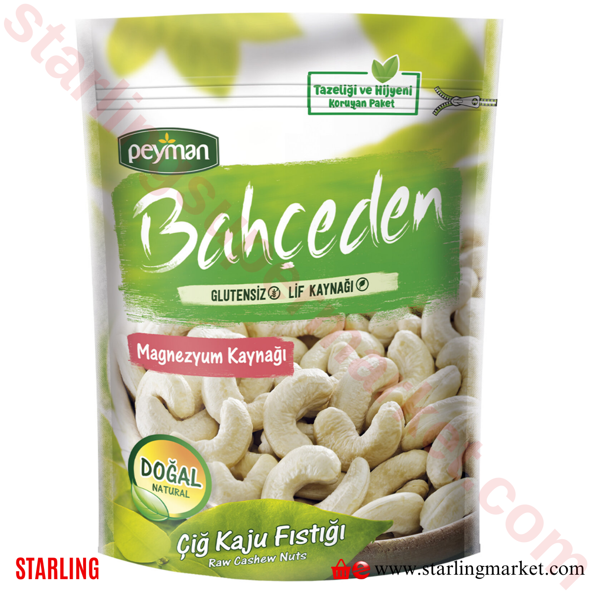 PEYMAN BAHCEDEN CIG KAJU FISTIGI 120 G