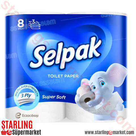SELPAK TUVALET KAGIDI 8 LI