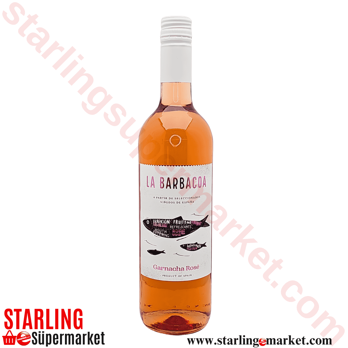 LA BARBACOA GARNACHA ROSE 75 CL