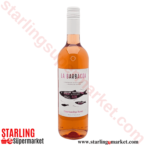 LA BARBACOA GARNACHA ROSE 75 CL