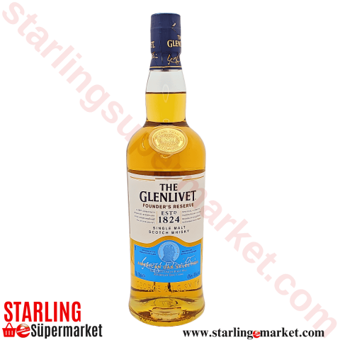 THE GLENLIVET FOUNDERS RESERVE 70 CL