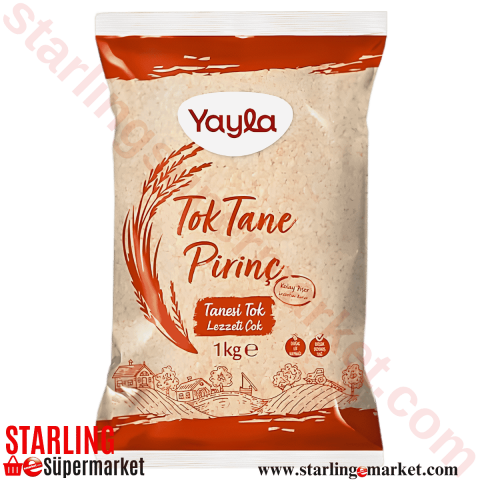 YAYLA TOK TANE PIRINC 1 KG