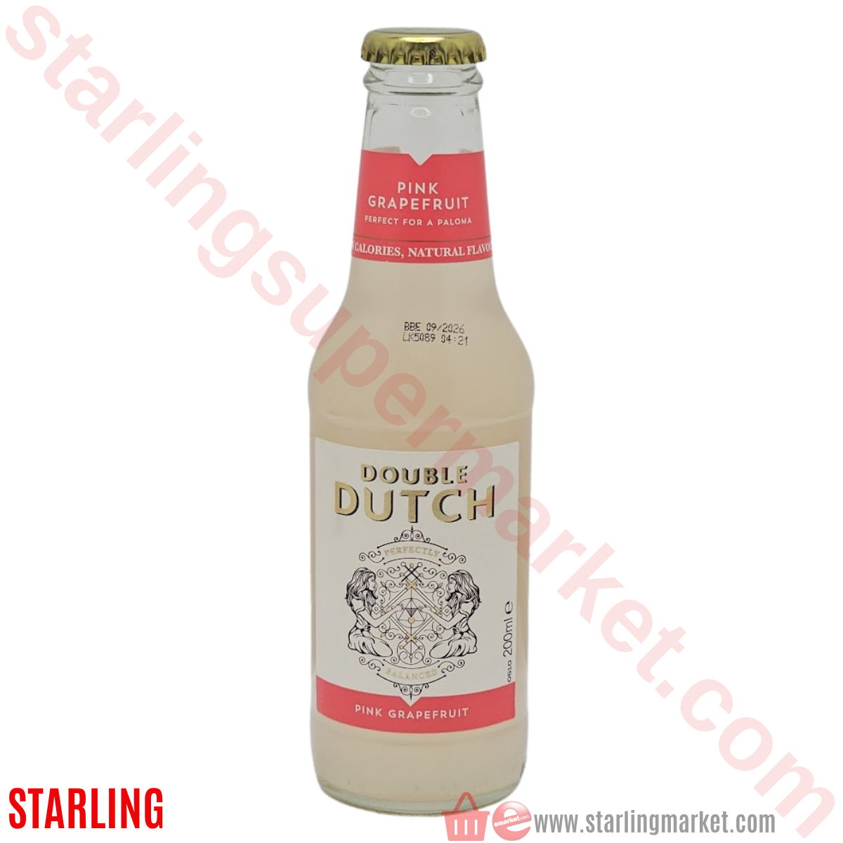 DOUBLE DUTCH PINK GRAPEFRUIT 200 ML