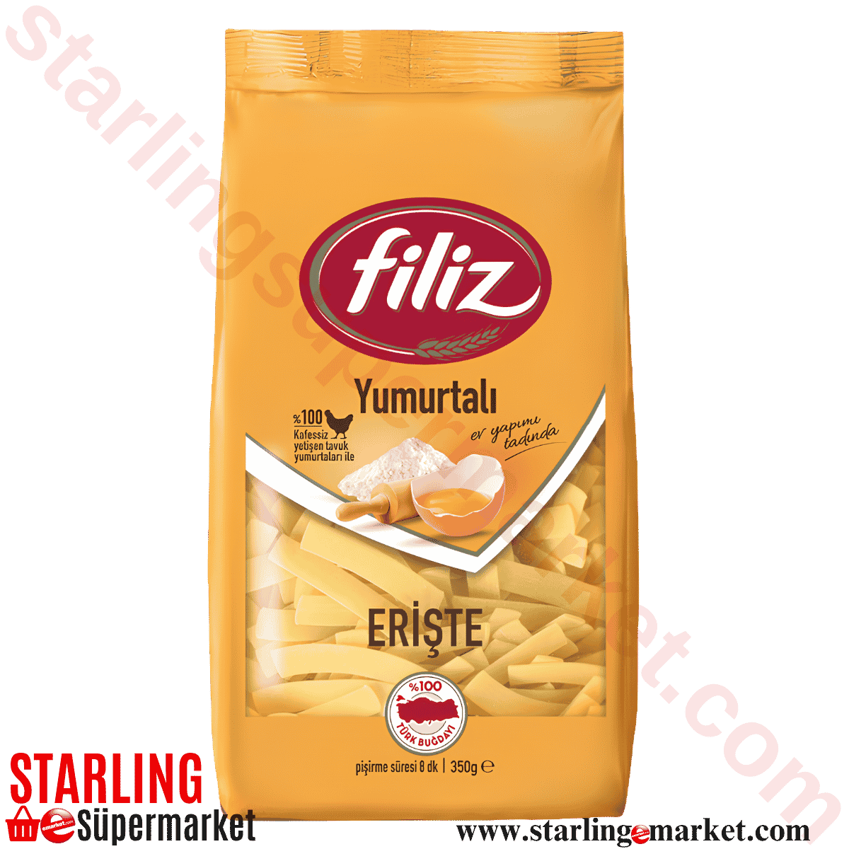 FILIZ MAKARNA YUMURTALI ERISTE 350 G