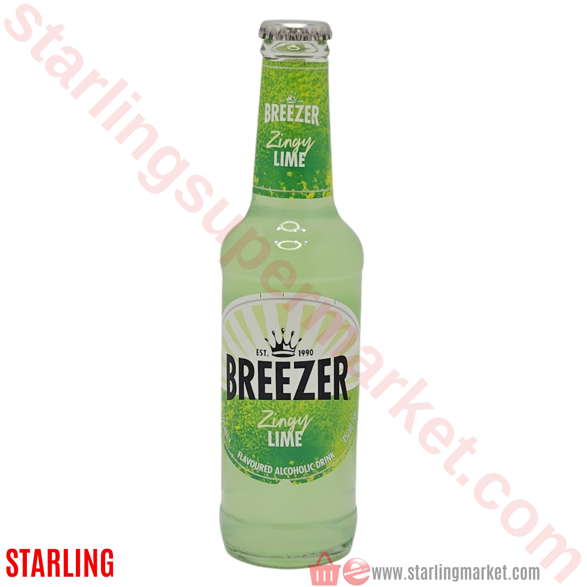 BACARDI BREEZER LIME  27.5 CL