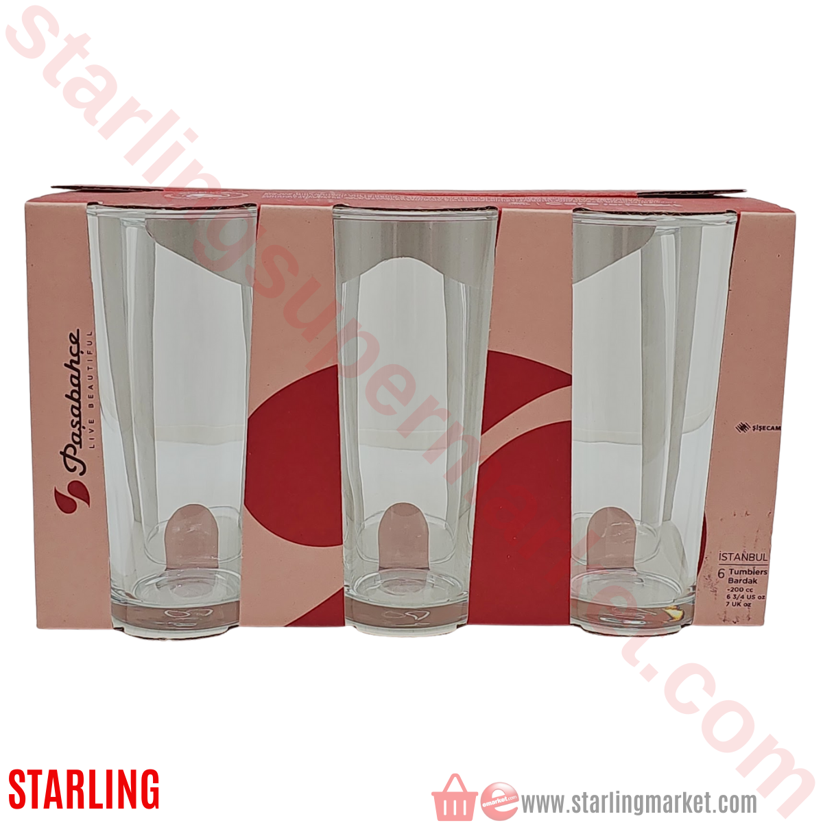 PASABAHCE RAKI BARDAGI 6 LI 42138