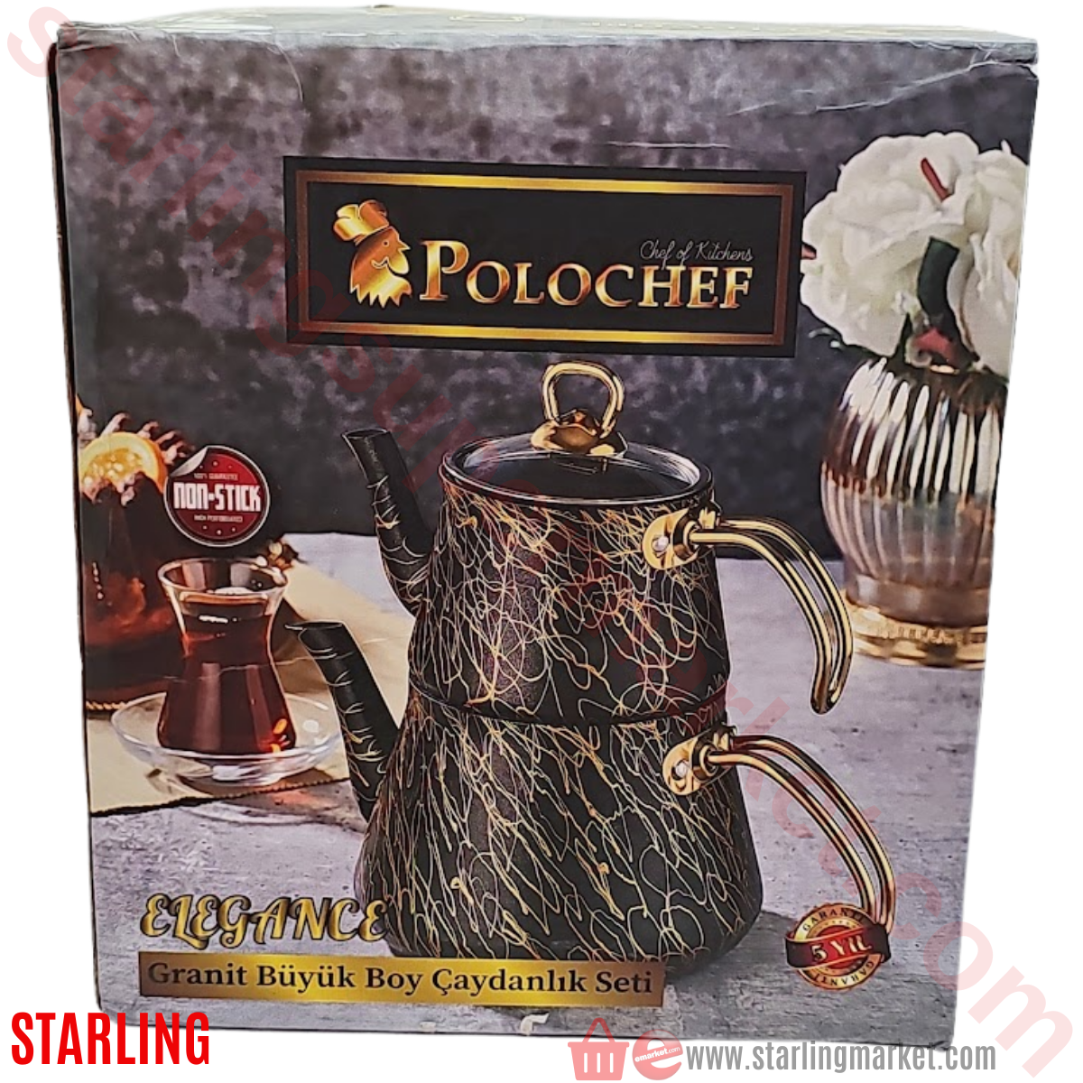 POLO CHEF CAYDANLIK ELEGANCE GRANIT BUYUK