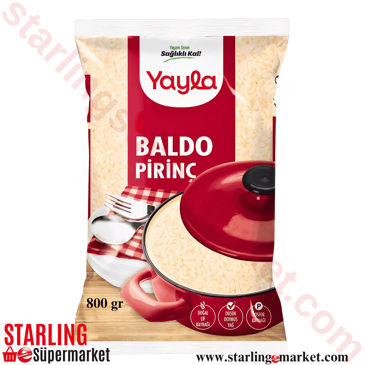 YAYLA PIRINC BALDO 800 G