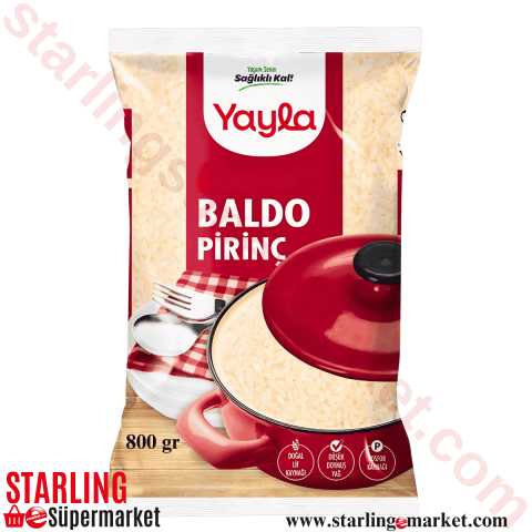 YAYLA PIRINC BALDO 800 G
