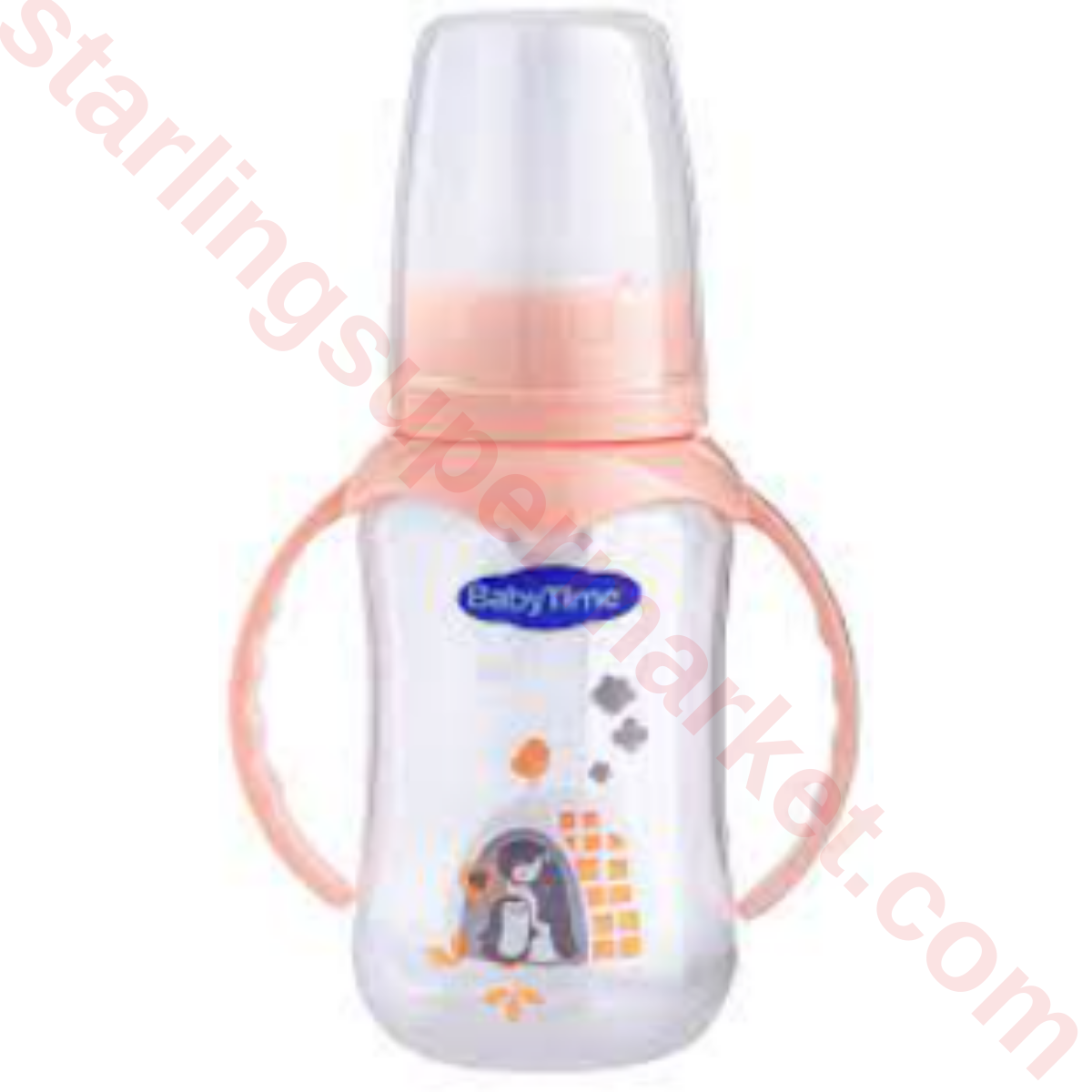 BABYTIME BIBERON KULPLU SILIKON KIRAZ UCLU 150 ML