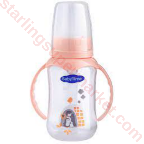 BABYTIME BIBERON KULPLU SILIKON KIRAZ UCLU 150 ML