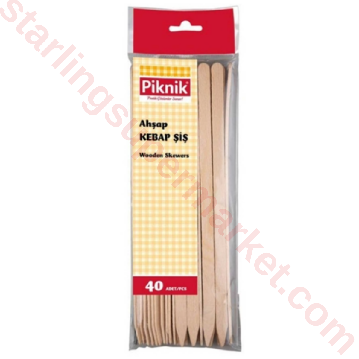 PIKNIK ADANA SIS AHSAP 40 LI