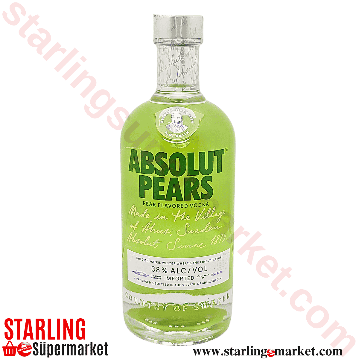 ABSOLUT VODKA PEARS 70 CL