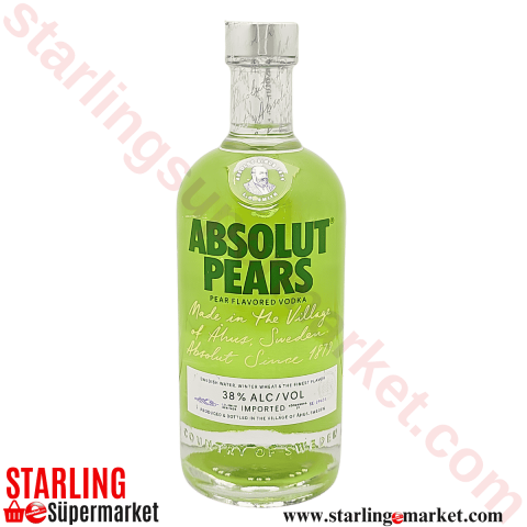 ABSOLUT VODKA PEARS 70 CL