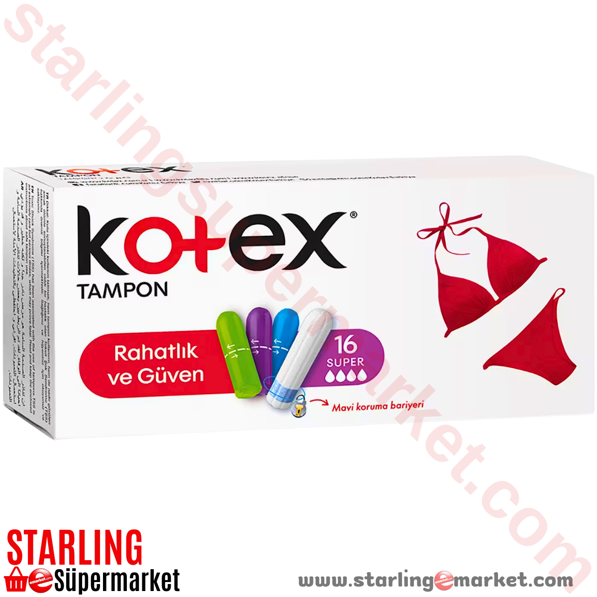 KOTEX TAMPON SUPER 16 LI