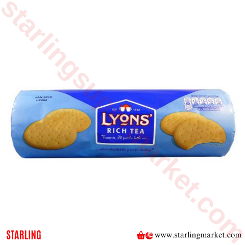 LYONS BISKUVI RICH TEA 300 G