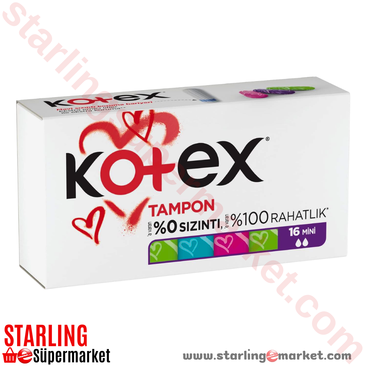KOTEX TAMPON MINI 16 LI
