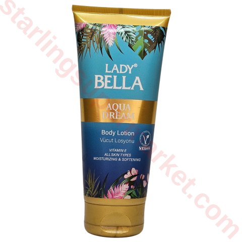 LADY BELLA VUCUT LOSYON AQUA DREAM 200 ML