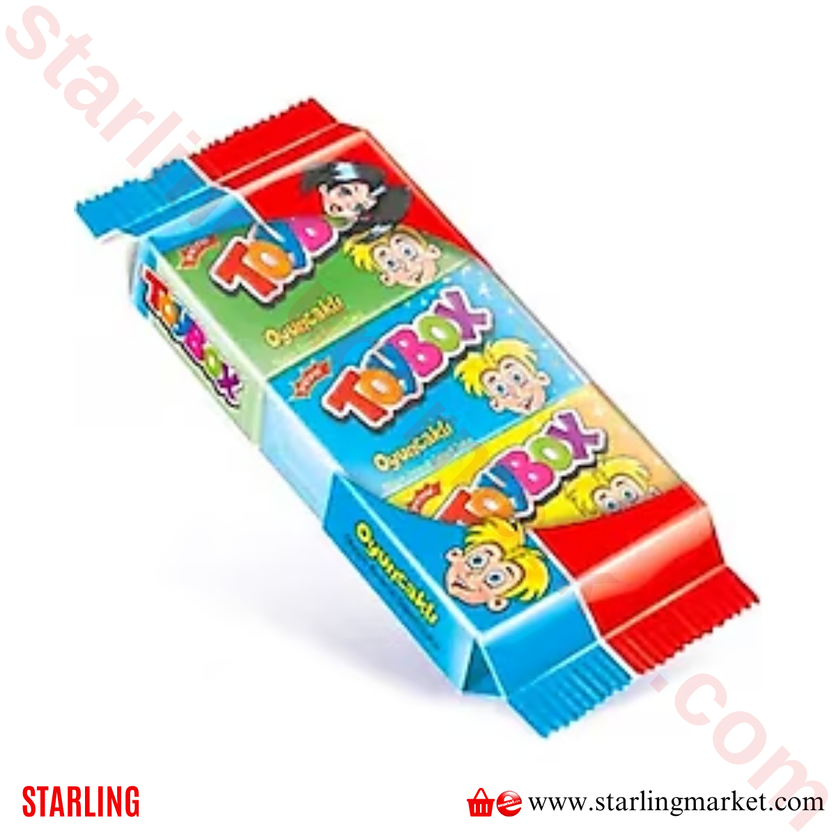 TOYBOX OYUNCAKLI SEKERLI SAKIZ 3 LU