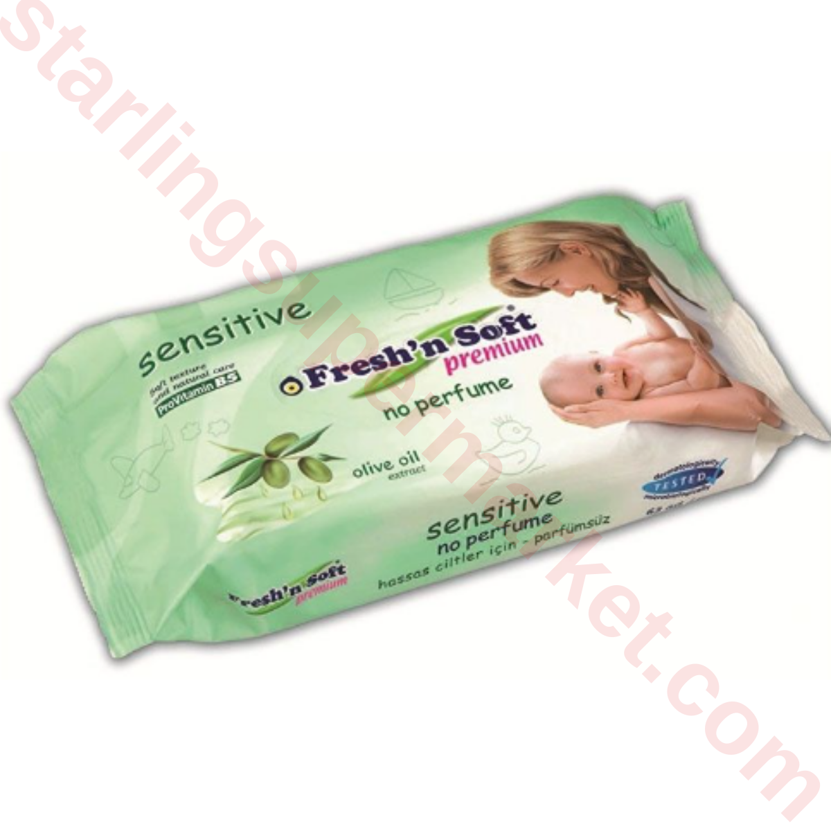 FRESHN SOFT ISLAK BEBE HAVLU YEDEK SENSETIVE 63 LU