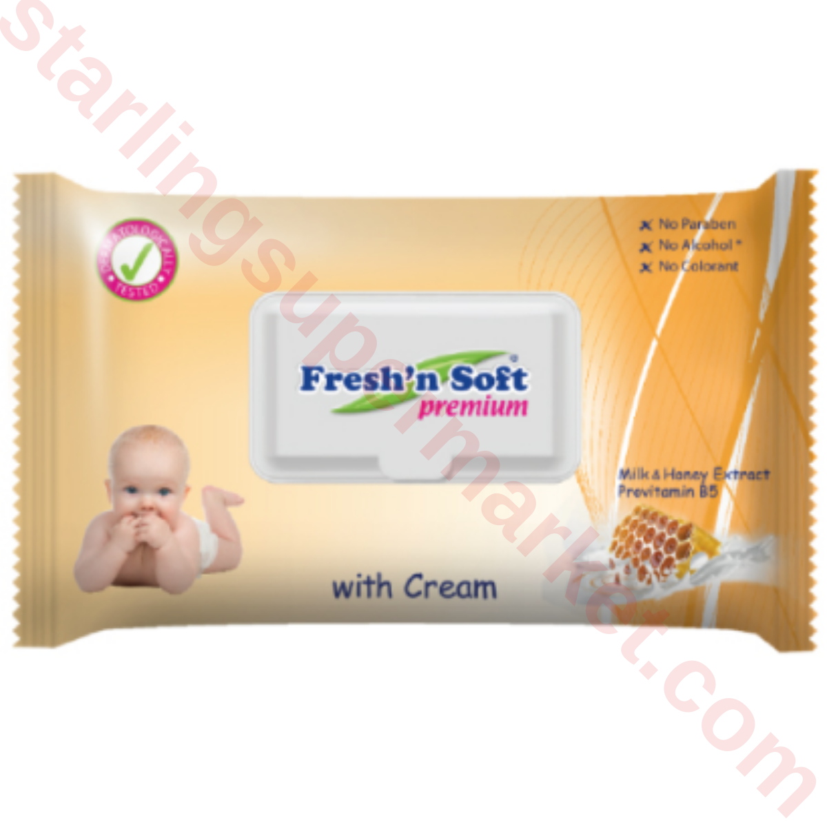 FRESHN SOFT ISLAK BEBE HAVLU Y. KREM SUT-BAL 60 LI