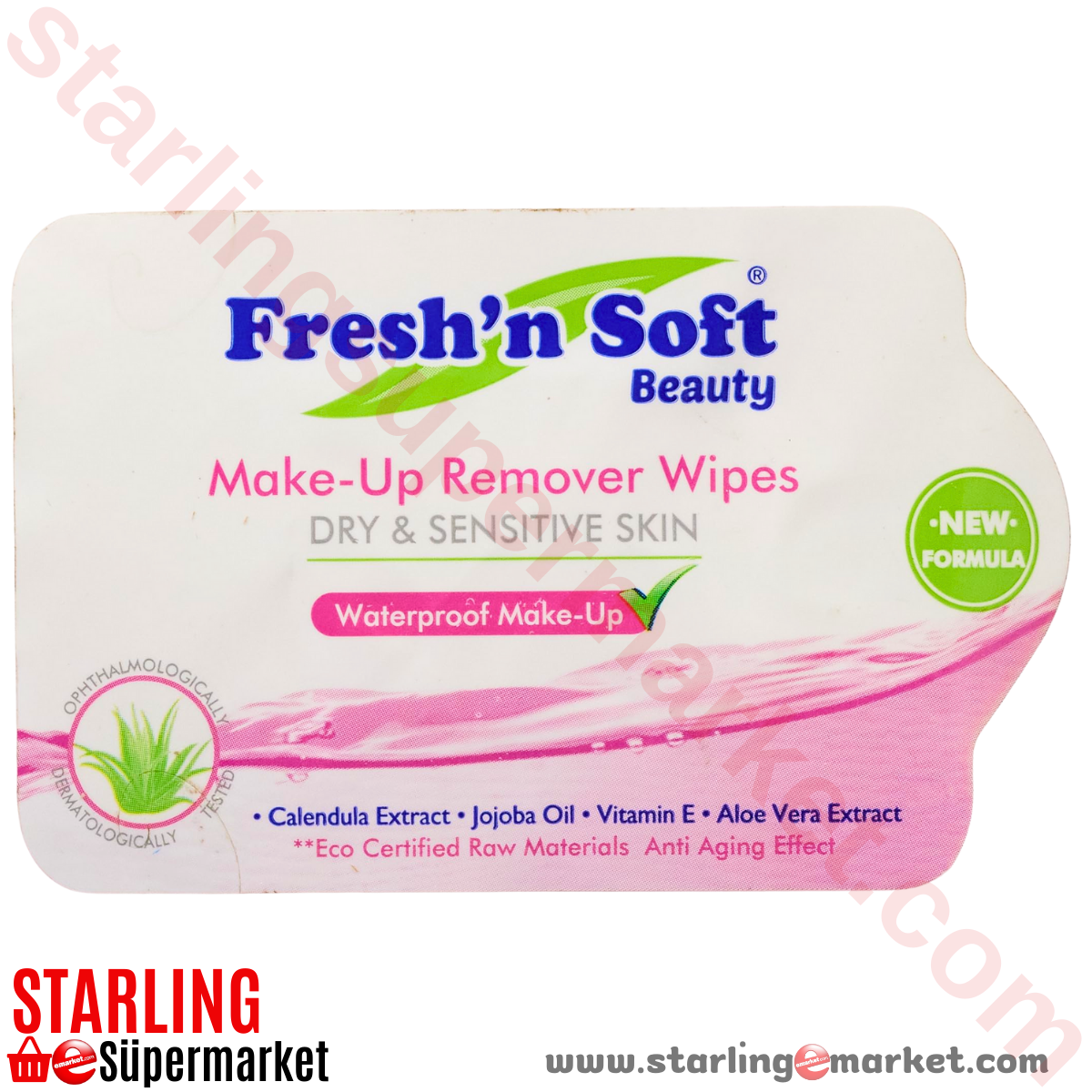 FRESHN SOFT MAKYAJ TEMIZLEME MENDILI HASSAS 25 LI