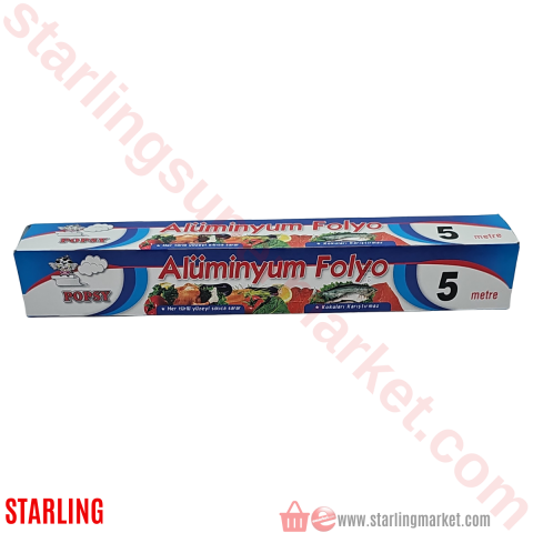 POPSY ALUMINYUM FOLYO 30 CM 5 M