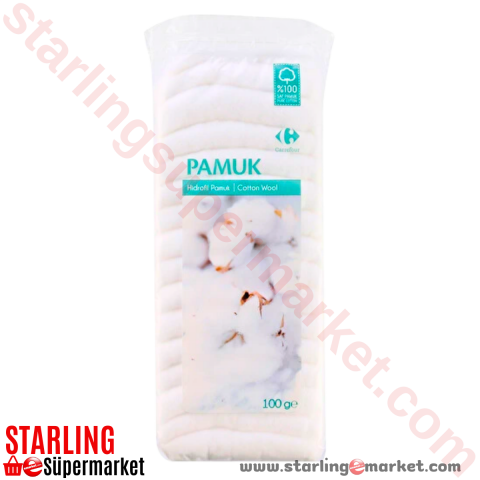 CARREFOUR HIDROFIL PAMUK 100 G