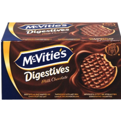 MCVITIES BISKUVI DIGESTIVE MILK CHOCLATE 200 G