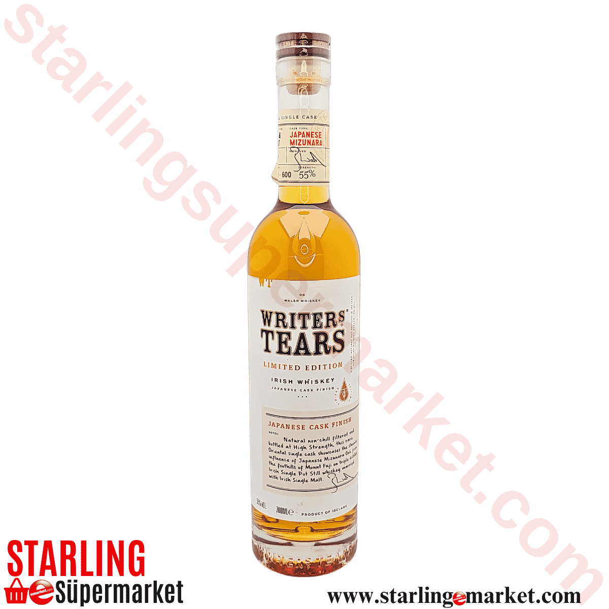 WRITERS WHISKEY TEARS MIZUNARA JAPANESE 70 CL