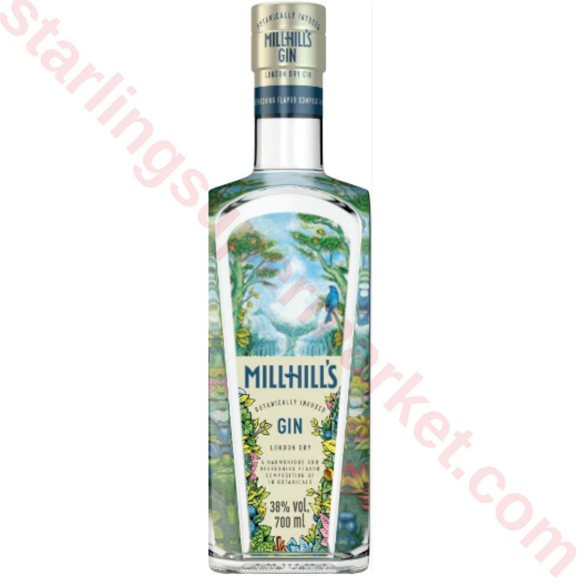 MILLHILLS LONDON DRY GIN 70 CL