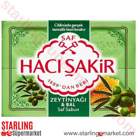 HACI SAKIR SABUN KALIP ZEYTINYAGI&BAL 600 G