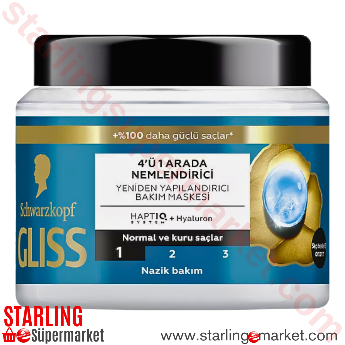 GLISS MASKE ARADA NORMAL VE KURU SACLAR 400 ML