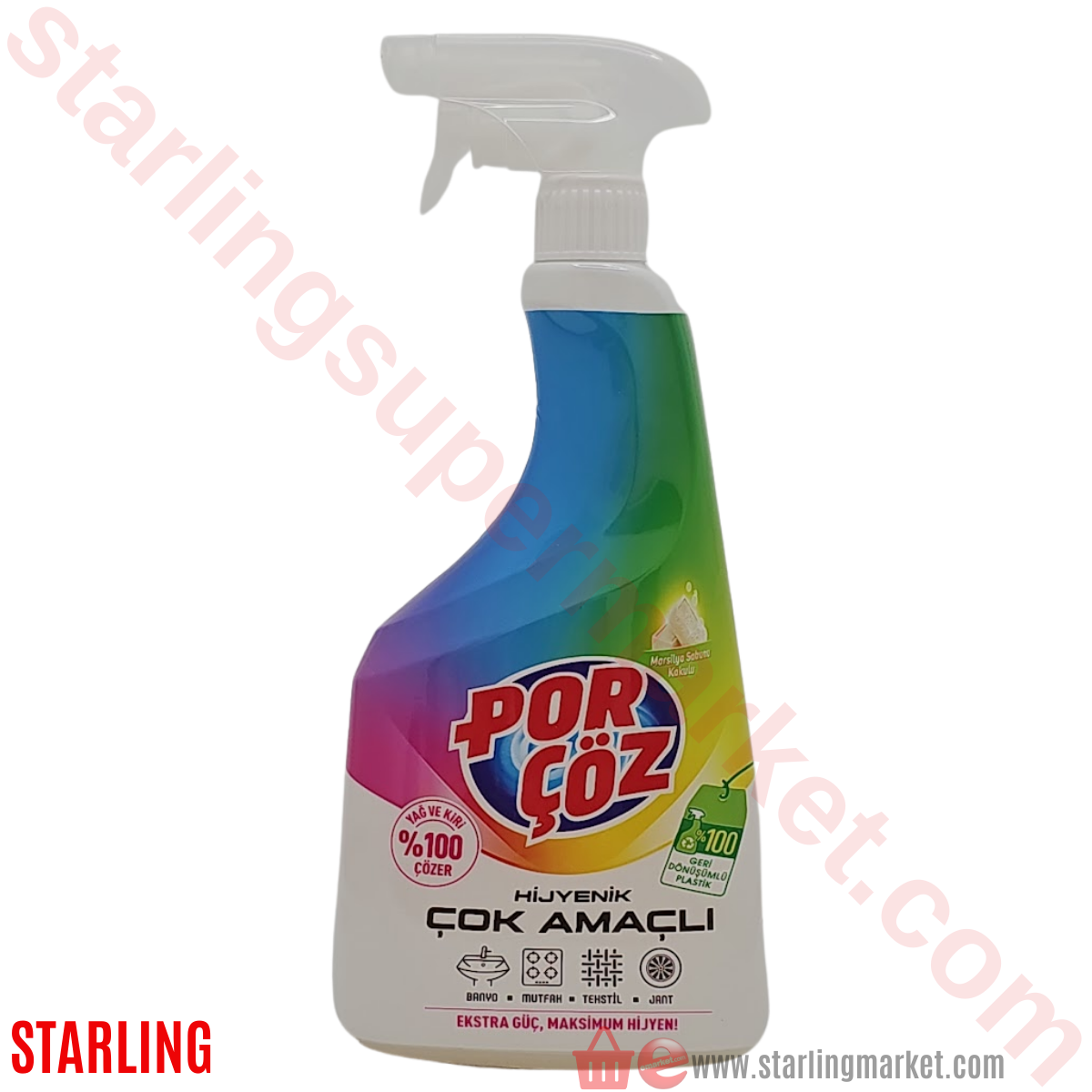 PORCOZ COK AMACLI SPREY 750 ML