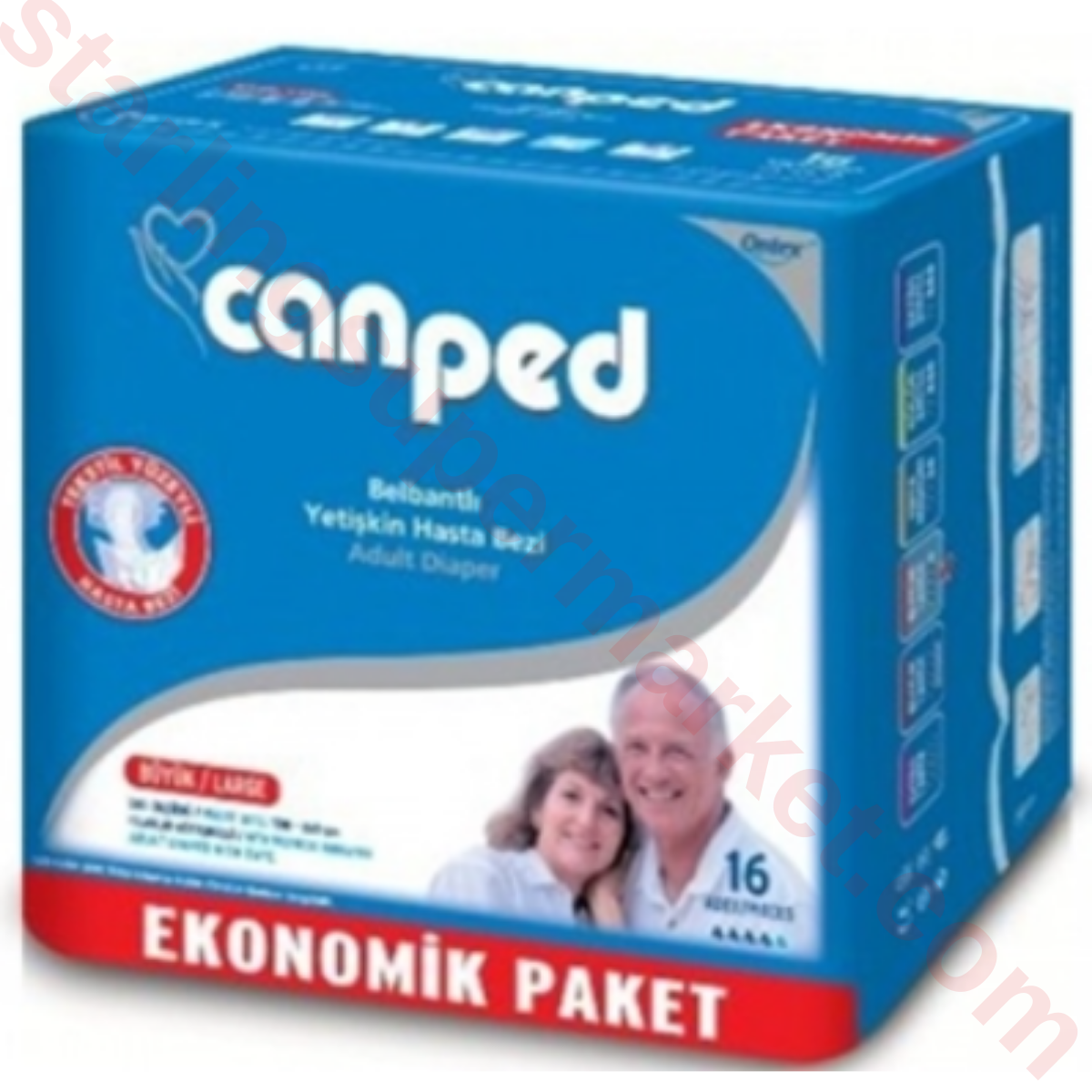 CANPED HASTA BEZI BELBANTLI EKO BUYUK 14 LU