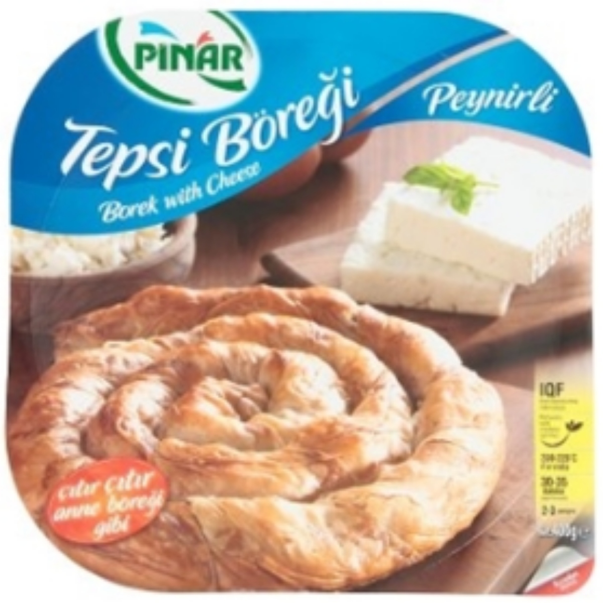 PINAR BOREK TEPSI 3 PEYNIRLI 400 G